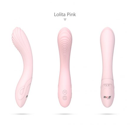 Silicone Vibrator with USB Charger in 2 colours